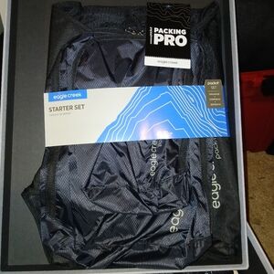 Eagle Creek Black Garment Bag Starter Set NWT